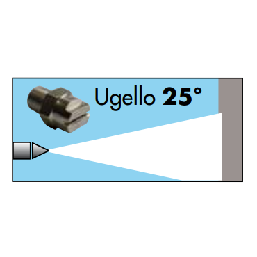 UGELLO ALTA PRESSIONE 1/8" M.25 31030021 LAVORWASH