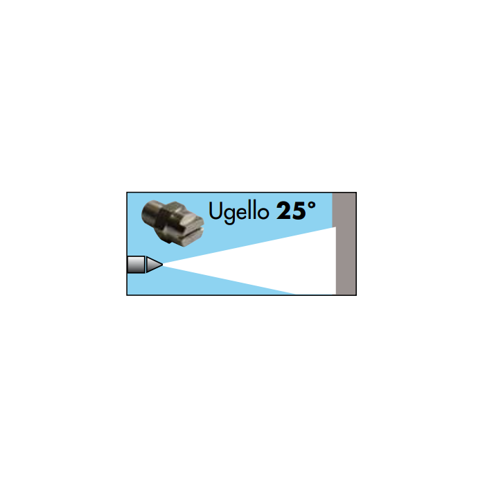 UGELLO ALTA PRESSIONE 1/8" M.25 31030021 LAVORWASH