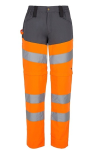 PANTALONE ALTA VISIBILITA' ARANCIO/GRIGIO - 170686 DIADORA UTILITY