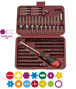 BOX 138 INSERTI CON IMPUGNATURA - BIT-138 FERMEC